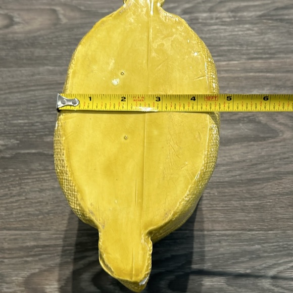 Vintage Cow Cookie Jar Yellow Burlap Sack Gunny Tow Country Kitchen Farmhouse - Picture 8 of 11